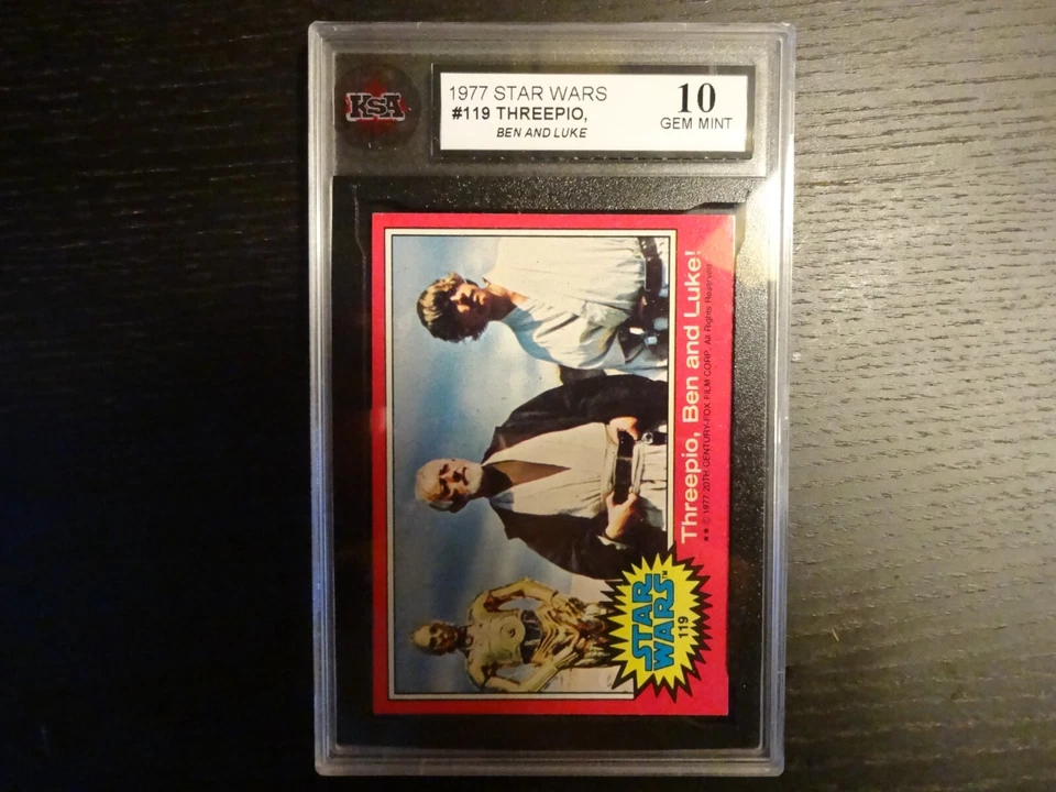 1977 STAR WARS #119 Threepio, Ben And Luke KSA 10 (PSA 10/APR $1,600) GEM-MINT💎 - Image 1 of 3