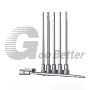 Magnetic 200mm Extended Hexagonal Socket Wrench Hexagonal Bit Dia 5.5-19mm - Picture 1 of 7