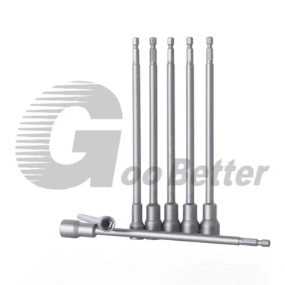 Magnetic 200mm Extended Hexagonal Socket Wrench Hexagonal Bit Dia 5.5-19mm - Image 1 of 4