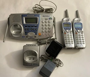 Panasonic KX-TG2740S 2,4 GHz 2 linie Bezprzewodowa sekretarka do telefonu - Zdjęcie 1 z 12