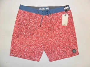 RIP CURL Men's Boardshorts MIRAGE CONNOR MODEM - Red - Size 38 - NWT - LAST ONE - Picture 1 of 2