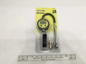 (1) NEW Performax Digital Tire Inflator Gauge 0-200 PSI Backlit Display 13" Hose - Picture 1 of 11