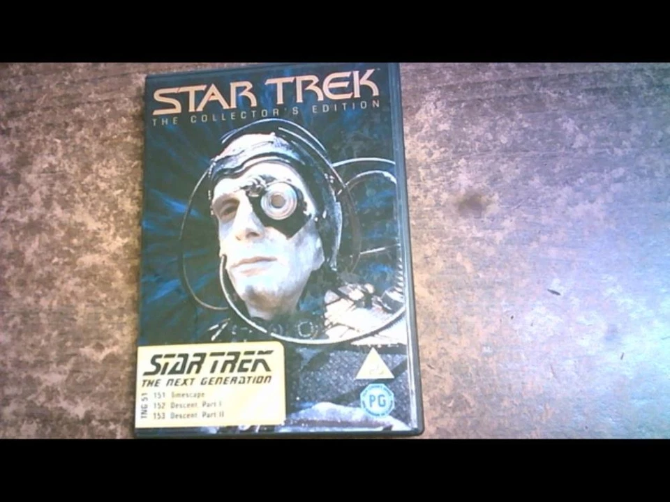 Star Trek The Next Generation 151 Timescape/152 Descent 1/153 Descent 2. DVD - Image 1 of 1