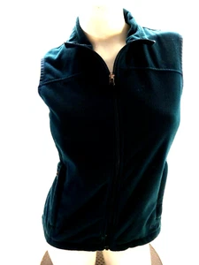 REI WOMENS FOREST GREEN FLEECE VEST SIZE S - Picture 1 of 4