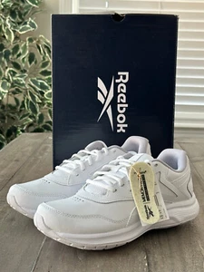 Reebok Walk Ultra 7 DMX Max Wide Women's Walking Shoes White Size US 8 FU7281 - Picture 1 of 19