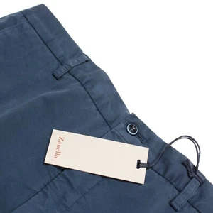 Zanella Neu mit Etikett Chinohose/Freizeithose Größe 34 US Noah in einfarbig blau Baumwollmischung - Bild 1 von 12