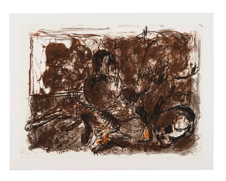 Markus Lüpertz - Stillleben I, Original Graphik, Lithographie, signiert - Bild 1 von 1