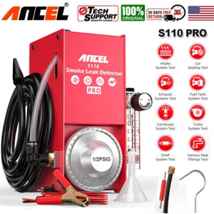 Automotive EVAP Smoke Machine Leak Detector Fuel Pipe System Diagnostic Tester - Picture 1 of 15