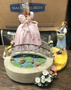 Wizard of Oz Glinda on the Bridge with Dorothy Music Box #1807 - Picture 1 of 13