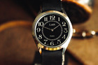 Luch Men's Mechanical Watch Leather Strap 15 Jewels Belarus Ussr