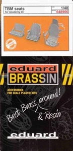 1/48 Eduard Brassin Print #648966 TBM Avenger Seats For ACA - Picture 1 of 1