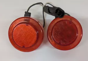 Dialight-17 13.5 V 2.5" Round Red Clearance Marker Light 17001RB802 (2 PACK) - Picture 1 of 3