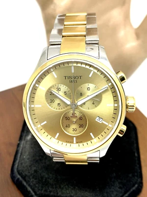 Reloj Hombre Tissot Cronógrafo XL Cuarzo Suizo Cronógrafo Dos Tonos T1166172202100 Foto 1 de 4