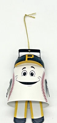 Pittsburgh Pirates Cow Bell Ornament  MLB Baseball  Evergreen - Image 1 of 4
