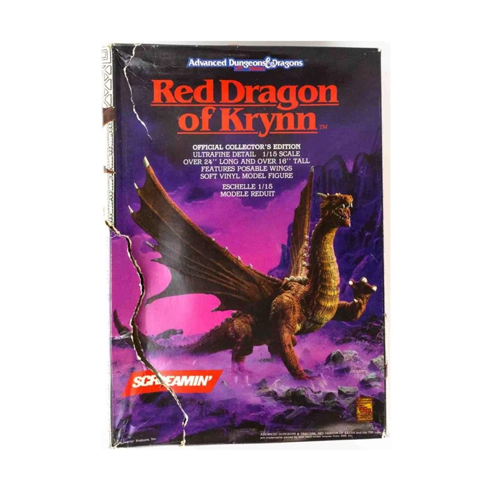 Screamin' Products Model Kit Red Dragon of Krynn (1/15 Scale) Fair/NM - Image 1 of 1