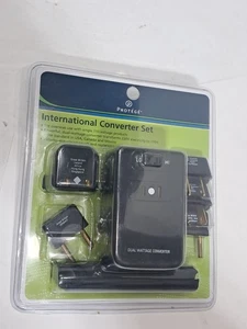 Protege International Converter Set With Pouch Dual Wattage Converter (d) - Picture 1 of 7