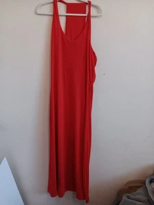 Rocawear Maxi Dress, Women’s Size Large, Red Beachwear, Casual, NWOT - Picture 1 of 6