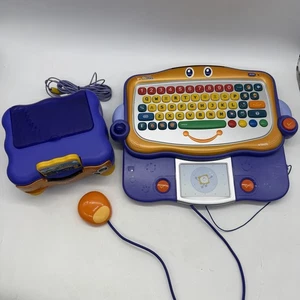 VTECH PC PAL VSMILE Vintage Keyboard Computer TV Learning Typing Mouse P-029 - Picture 1 of 12
