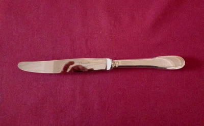 1 Coltello Da Tavola In Metallo Argentato Christofle Modello Cluny - Immagine 1 di 4