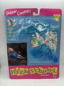 Barbie Fashions Skipper & Courtney High School blau & weiß Rock Set 3649 - Bild 1 von 2