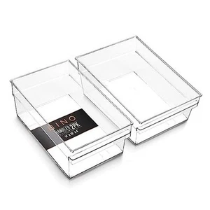 | Plastic Storage Bins, X-Large | THE HANDLER 2PK X-LARGE - 14 x 10 x 4 - Picture 1 of 8