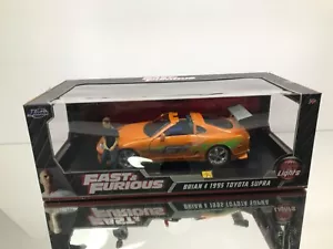 JADA TOYS 31139 TOYOTA SUPRA 1995 - BRIAN F&F - ORANGE 1:18 - HIGH QUALITY IB - Imagen 1 de 10