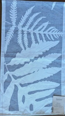 Cotton Blend Ormbunkar Runner 14" x 47" by Ekelund - Image 1 of 2