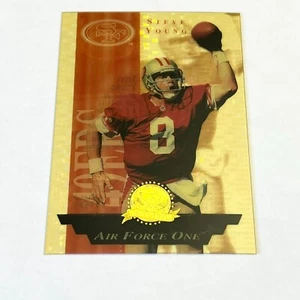 Collector's Edge President's Reserve Air Force One #3 1996 Steve Young 405/2000 - Imagen 1 de 2