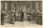 The Passion Play At Ober-Ammergau, Bavaria. Germany 1871 Antique Iln Full Page