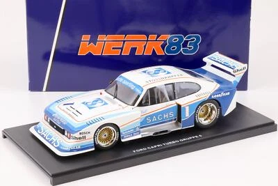 1:18 WERK83 Ford Capri Turbo Gr.5 #1 Drm 1979 Sachs Harald Ertl - Immagine 1 di 4