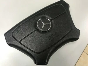Mercedes W 124 R 129 Abdeckung Lenkrad Sicherheitsmodul SRS Chrom, A 1404602798 - Picture 1 of 4