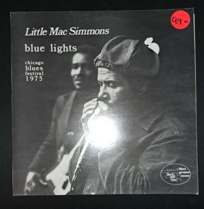 Little Mac Simmons* – Blue Lights   french  record  vinyl - Picture 1 of 4