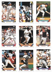 1993 Topps Baseball Trading Cards / You Choose #s 1 - 250 / mb25 - Picture 1 of 261