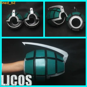 My Hero Academia Bakugou Katsuki Cosplay Arm Armor A Pair Grenade Sleeves Props - Picture 1 of 3
