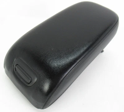 INFINITI I30 I35 CENTER CONSOLE ARM REST POP UP LID TOP PAD BLACK LEATHER 00-04* — 第 1/4 张图片
