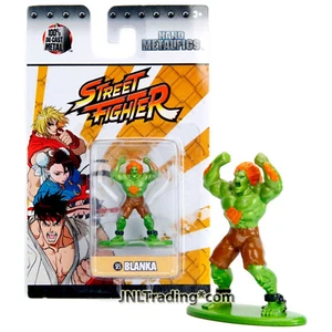 Jada Toys Street Fighter Nano Metalfigs 2 Inch Die Cast Metal Figure SF5 BLANKA - Picture 1 of 1
