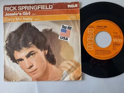 Rick Springfield - Jessie's Girl 7'' Vinyl Germany - Photo 1/4