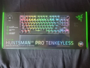 π© Razer Huntsman V3 Pro Tenkeyless β German QWERTZ Layout β Brand New in Box - Picture 1 of 7