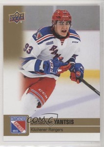 2019-20 Upper Deck CHL Gold Glossy Jonathan Yantsis #142