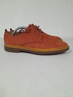 Clark’s  Nubuck Leather Trace Tailor Lace Up Business Casual Loafers Men Sz 10 - Image 1 of 4