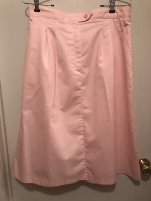 SEARS Roebuck Co. FALDAS QUE SE AJUSTAN Talla 16 Rosa Cadera Completa Hechas en EE. UU. DE COLECCIÓN Foto 1 de 4