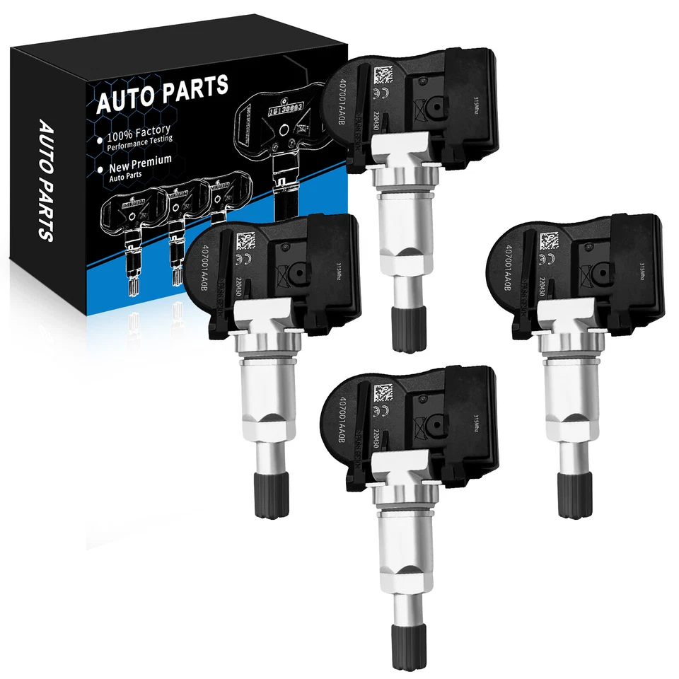 4x Sensor de Monitoramento de Pressão dos Pneus TPMS para 04-07 09-2013 Nissan Murano V6 3.5L - Imagem 1 de 4