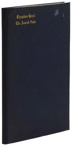 The Jewish State ~ THEODOR HERZL First American Edition 1st 1904 Israel ZIONISM - Imagen 1 de 7