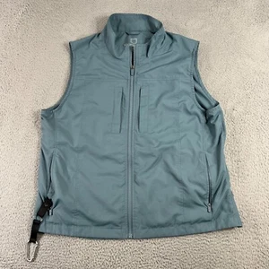 Scottevest Women's Travel Vest w/ Hidden Pockets Size XL Blue TEC - Picture 1 of 11