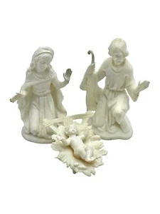 1960's Hong Kong Holy Family Figures Jesus Mary Joseph Figures Nativity - Picture 1 of 11