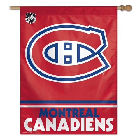 Montreal Canadiens Vertical Flag Wincraft NHL 27in x 37in Cover