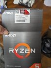 AMD Ryzen 5 CPU 5500 Zen 3 AM4 4.2Ghz Processor With Cooler-new Fan!