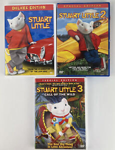 The Stuart Little 1, 2 & 3 Movie Collection Set (DVD, 2006, 3 DVDs) B2G1FREE