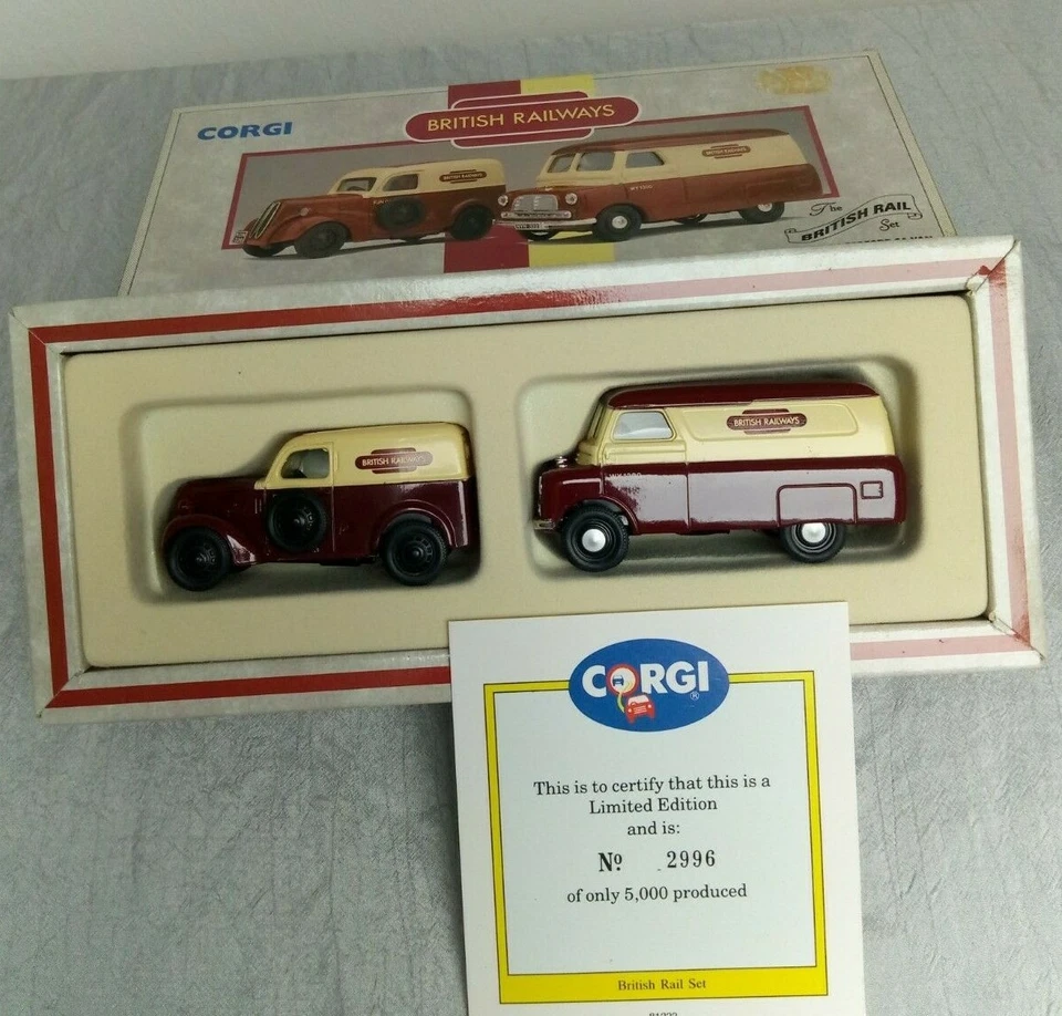 British Railways Set, Ford und Bedford, Corgi - Bild 1 von 1