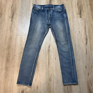 Vintage Genes Lived in Denim Jeans Herren W30 x L30 Slim Fit Blau Passt 32x28 - Bild 1 von 18